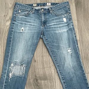 AG JEANS distressed 29R